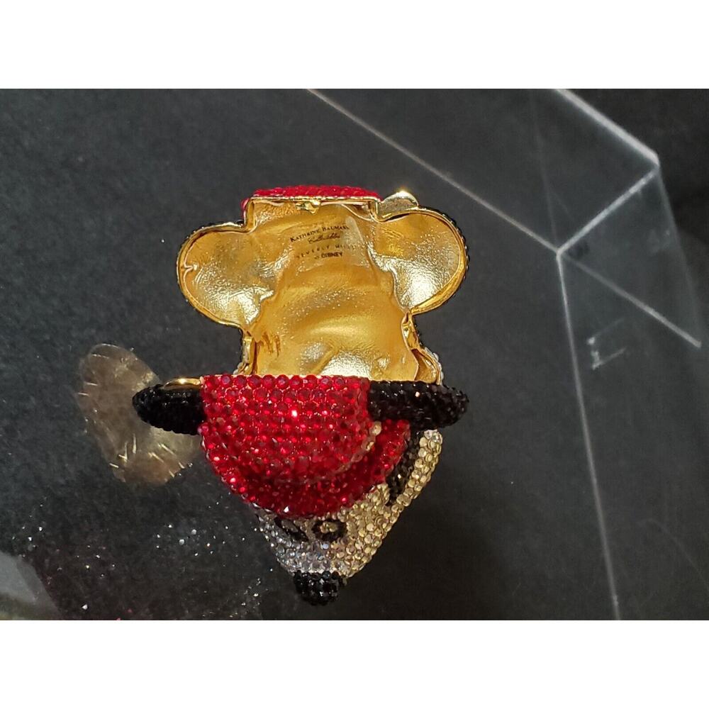 Katherine Baumann Swarovski Disney Mickey‎ Mouse Coin Purse Beverly Hills - RARE - Picture 3 of 6